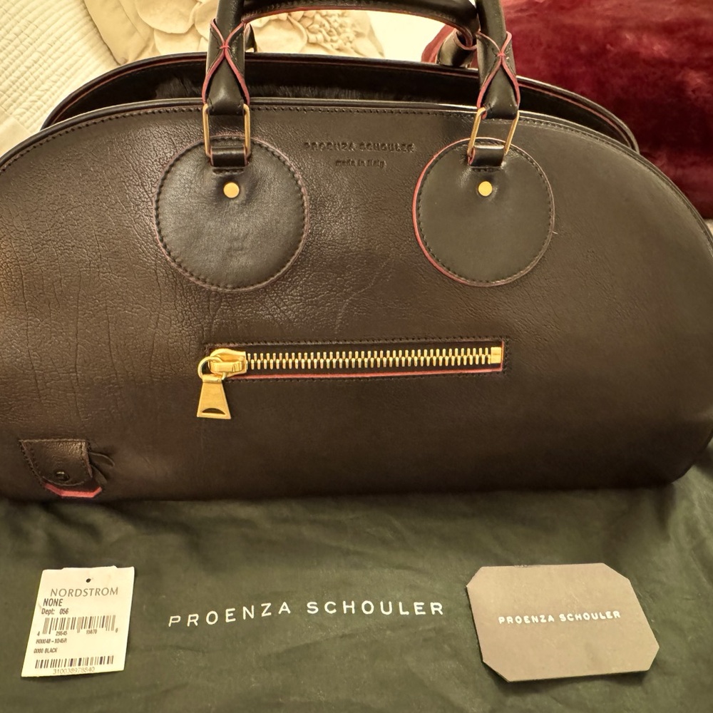 🩶SOLD🩶 Proenza Schouler Large Kiri Bag Rabbit fur Black